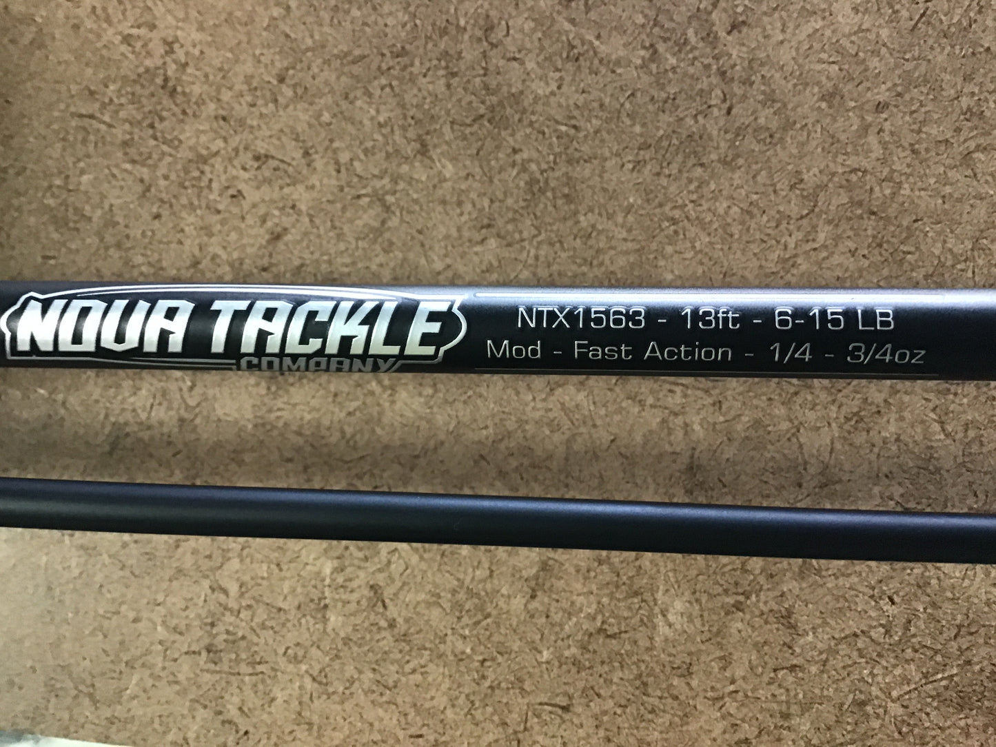 NTX 1563 center pin 13’ 6-15lb