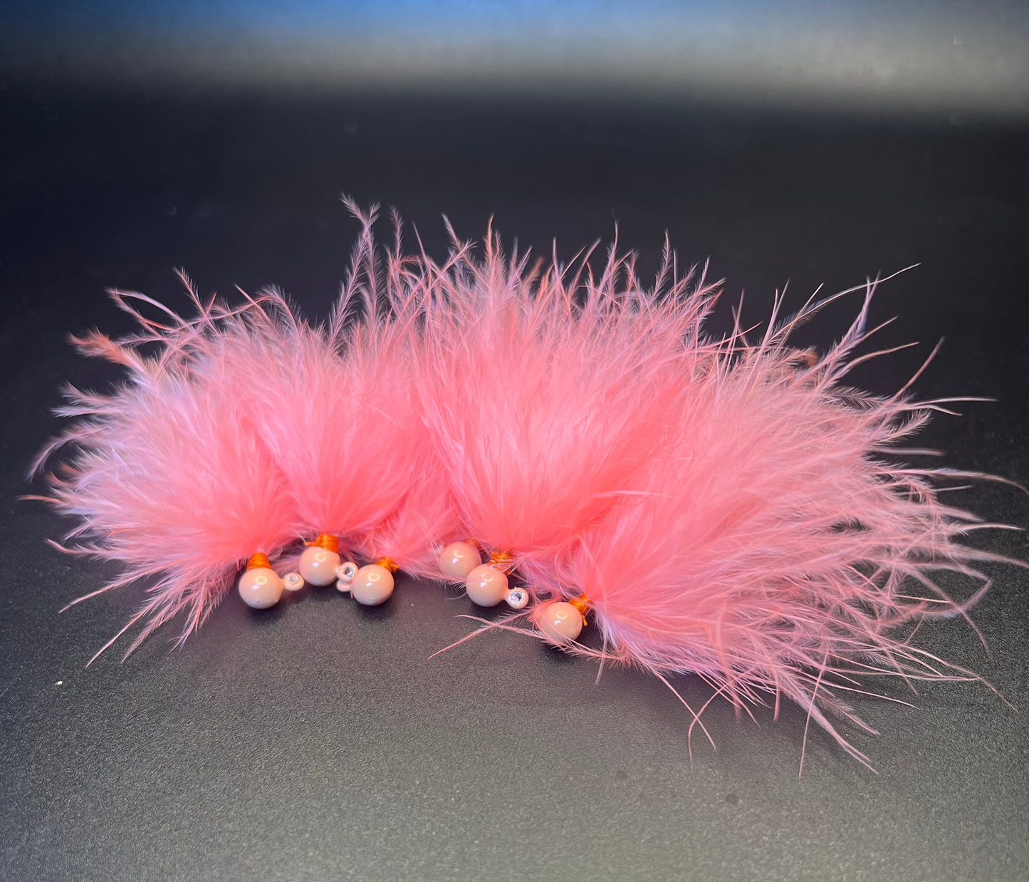 Salmon Patty 1/32 oz Maribou Steelhead Jig #4 3x Strong Voodoo Tackle Hook
