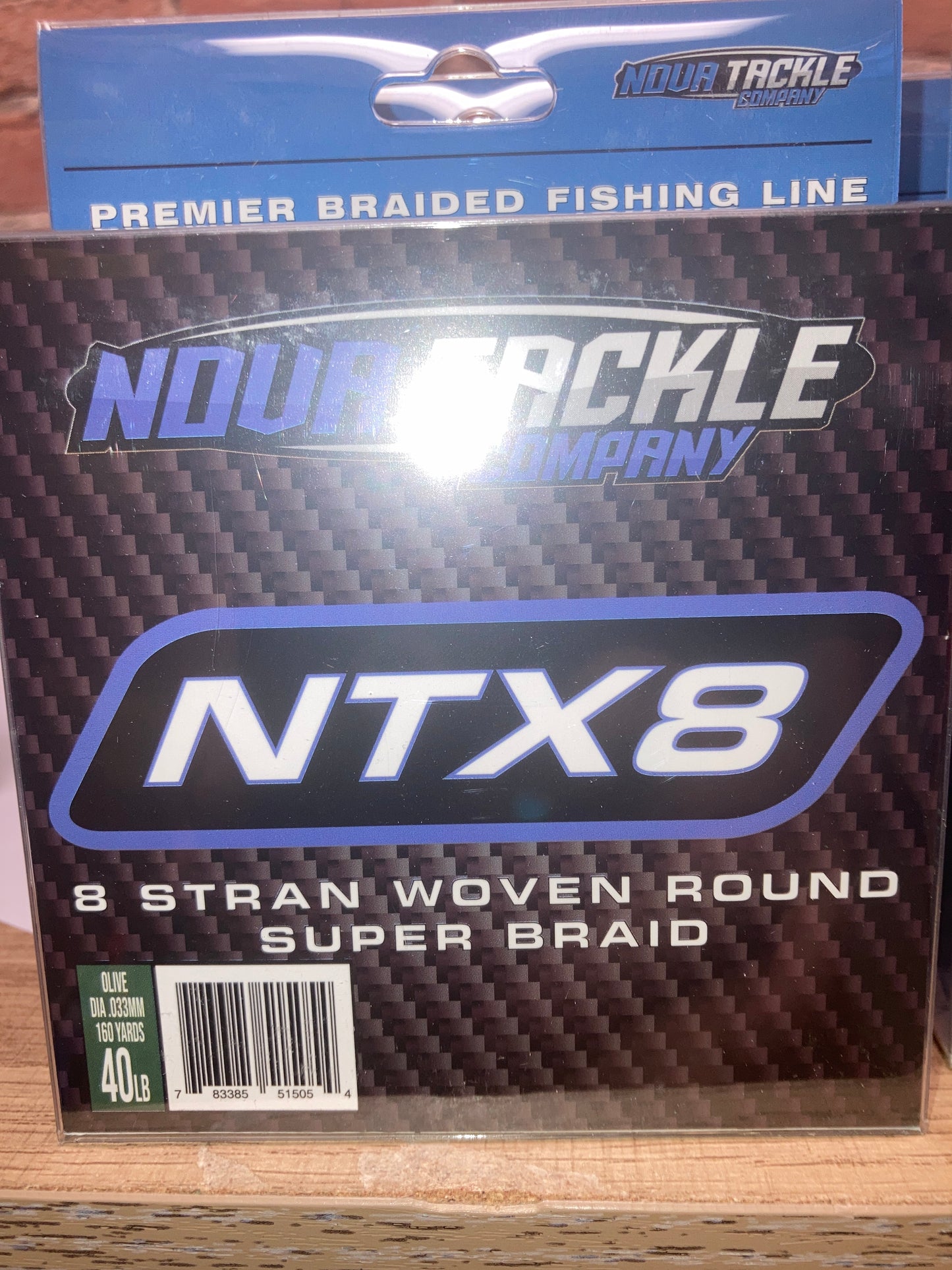 40 pound Nova braid olive green