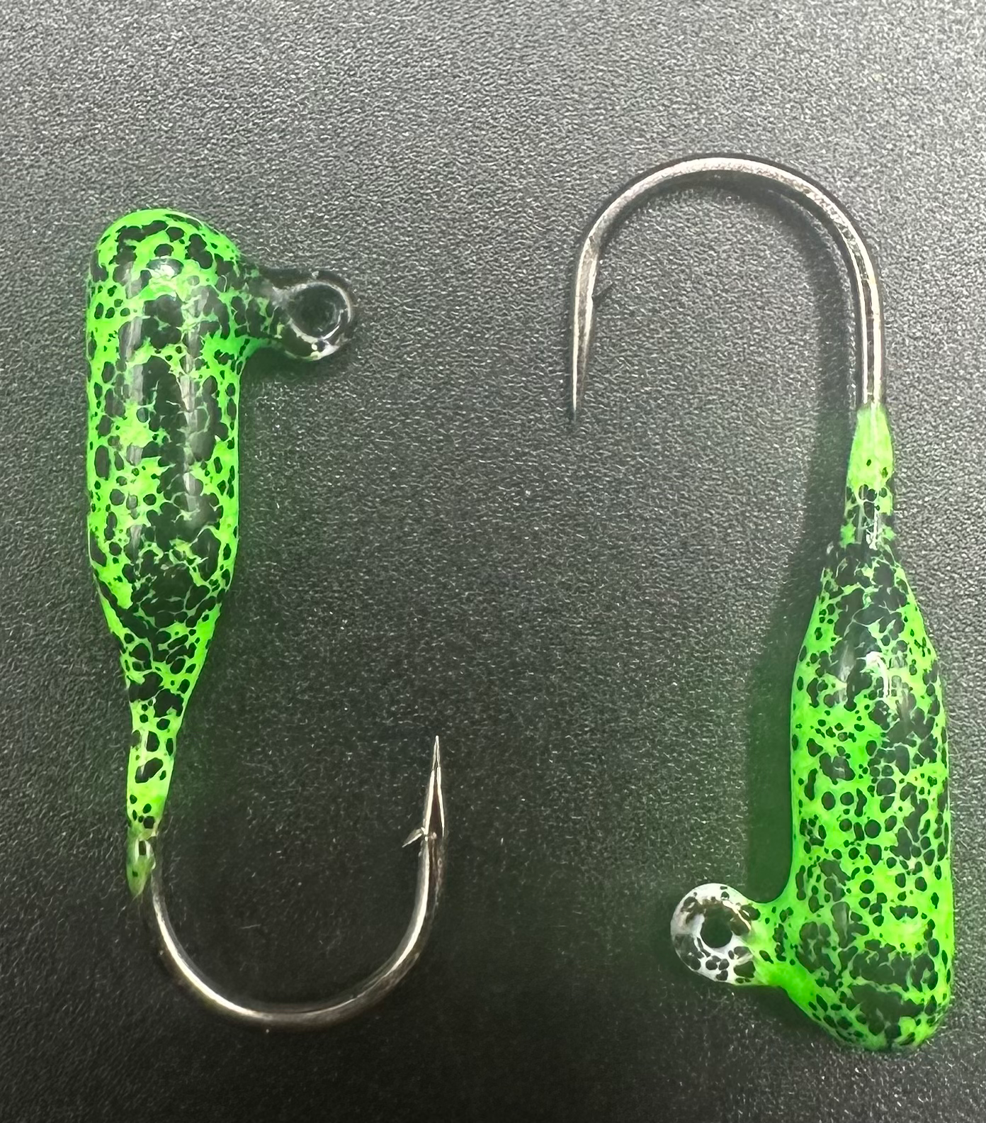 Mint Chocolate Chip Indestructible Paint Series 1/16 oz Steelhead Tube Jigs 2 Pack