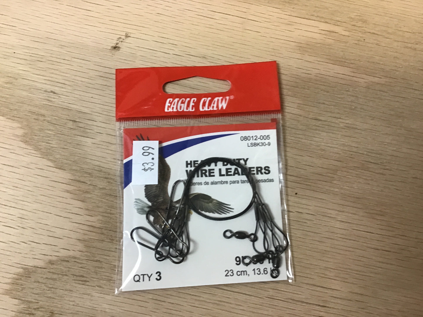 Eagle claw wire leaders