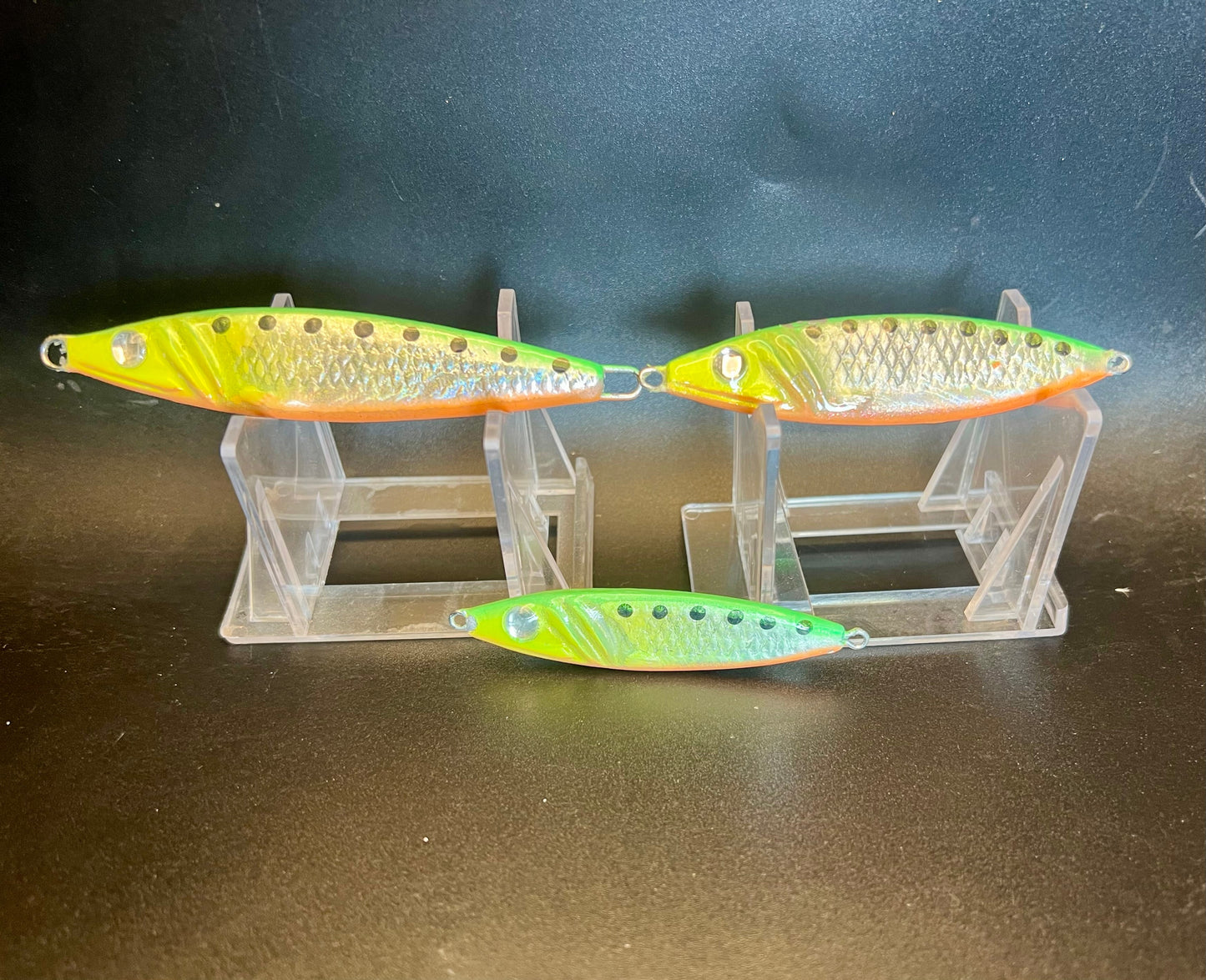 Tiger Kang UV Glow 1.25 oz Salmon Jigging Spoon