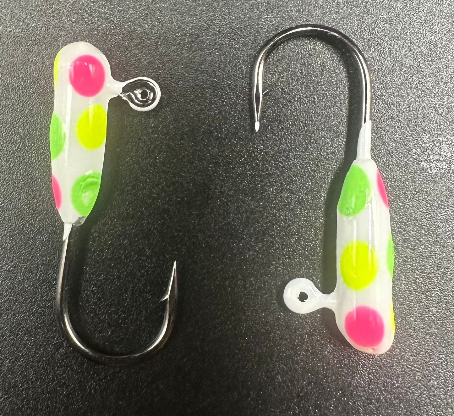 Moldy Bread 1/16 oz Tube Jig 3x Strong #4 Voodoo Hook for Salmon & Steelhead 2 Pack