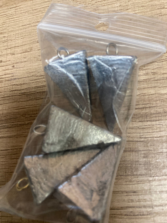 1 ounce pyramid sinker