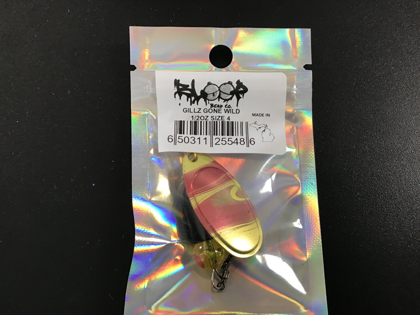 Gillz Gone Wild spinner 1/2oz Sz4