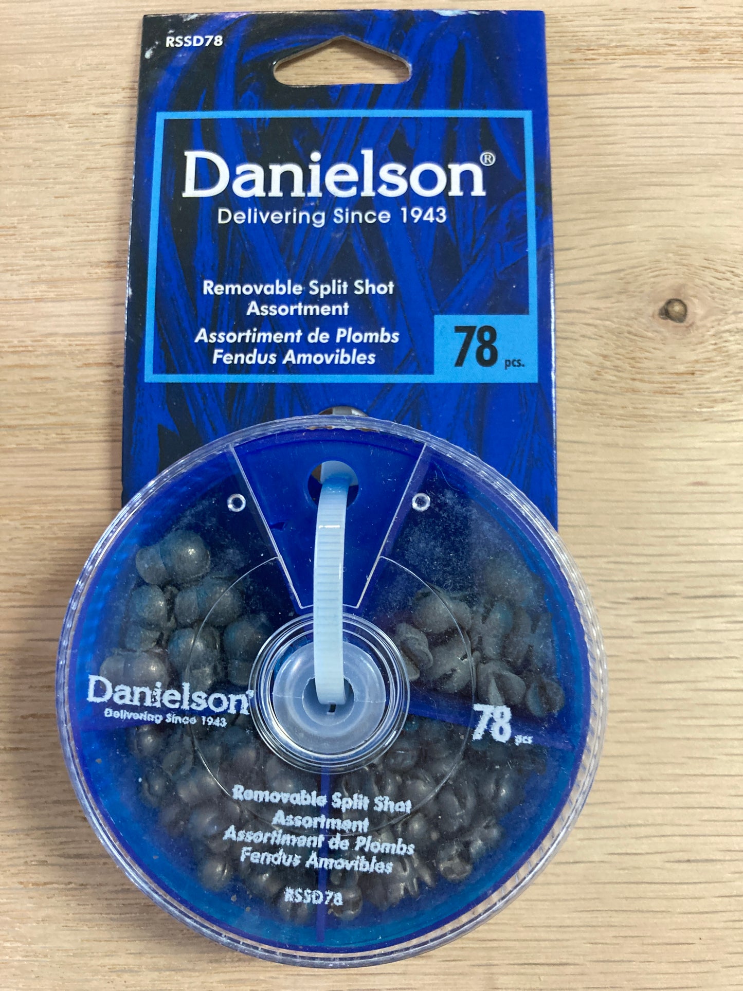 Danielson split shot pack removable