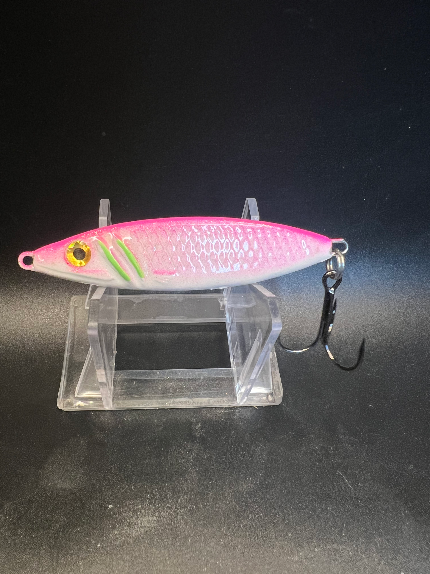 Shrimp Bizkit UV 1.25 oz Salmon Jigging Spoon