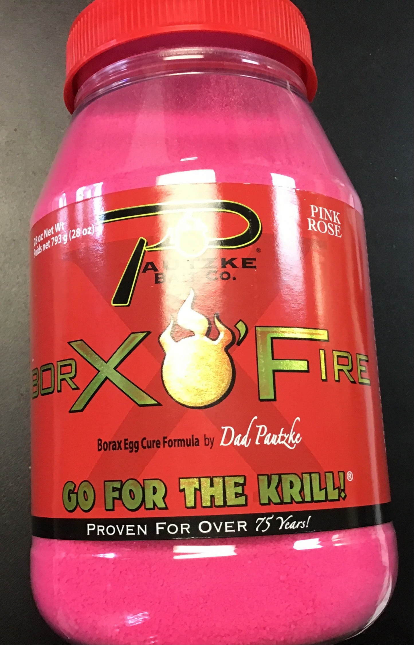 Borax O' Fire. Fire pink pautzke