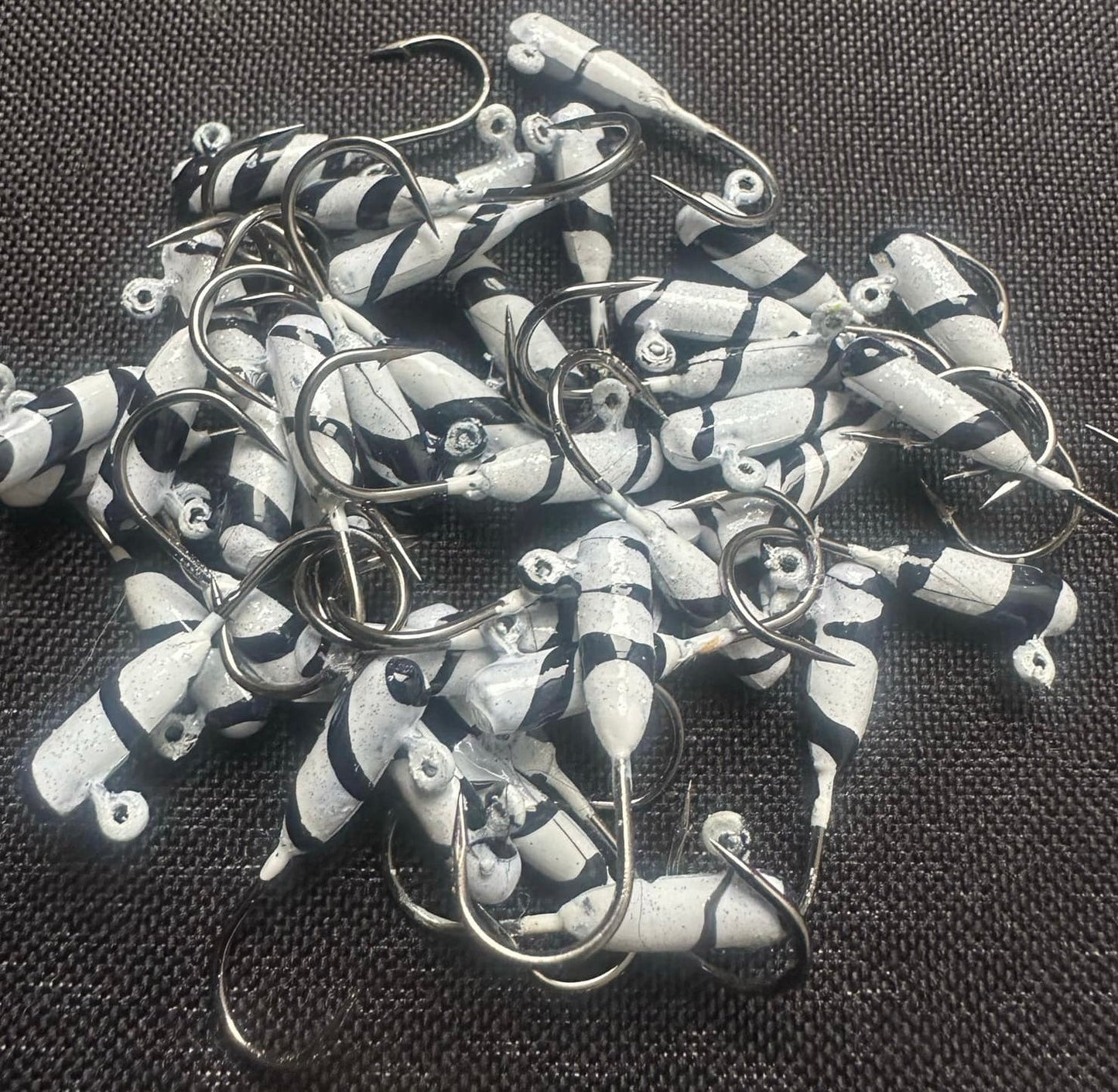 Crystal Death UV Sparkle 1/16oz Steelhead Tube Jig #4 3X Strong Voodoo Hook 2 Pack