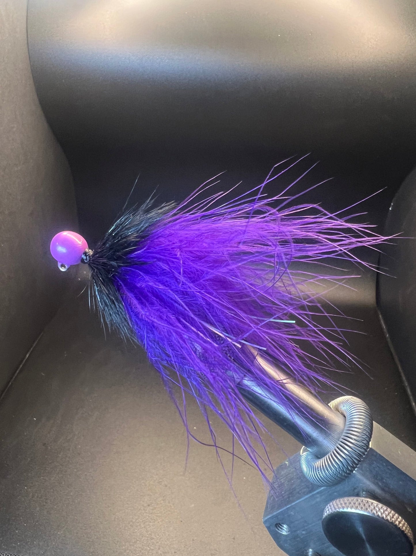 Purple Reign 1/4 oz Maribou Steelhead Jig #1 Hook