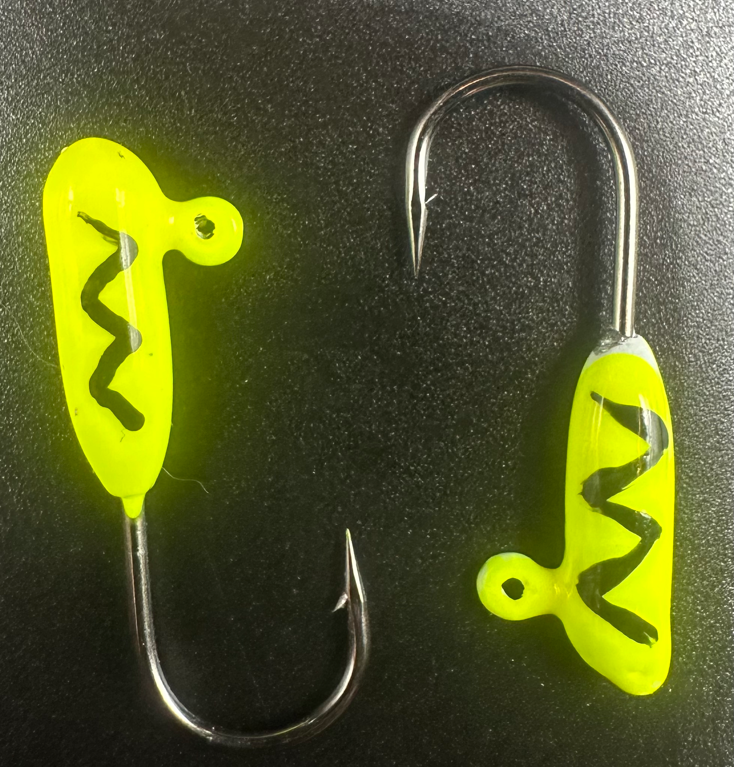 Pikachum 1/16 oz Tube Jig 3x Strong #4 Voodoo Hook for Salmon & Steelhead 2 Pack