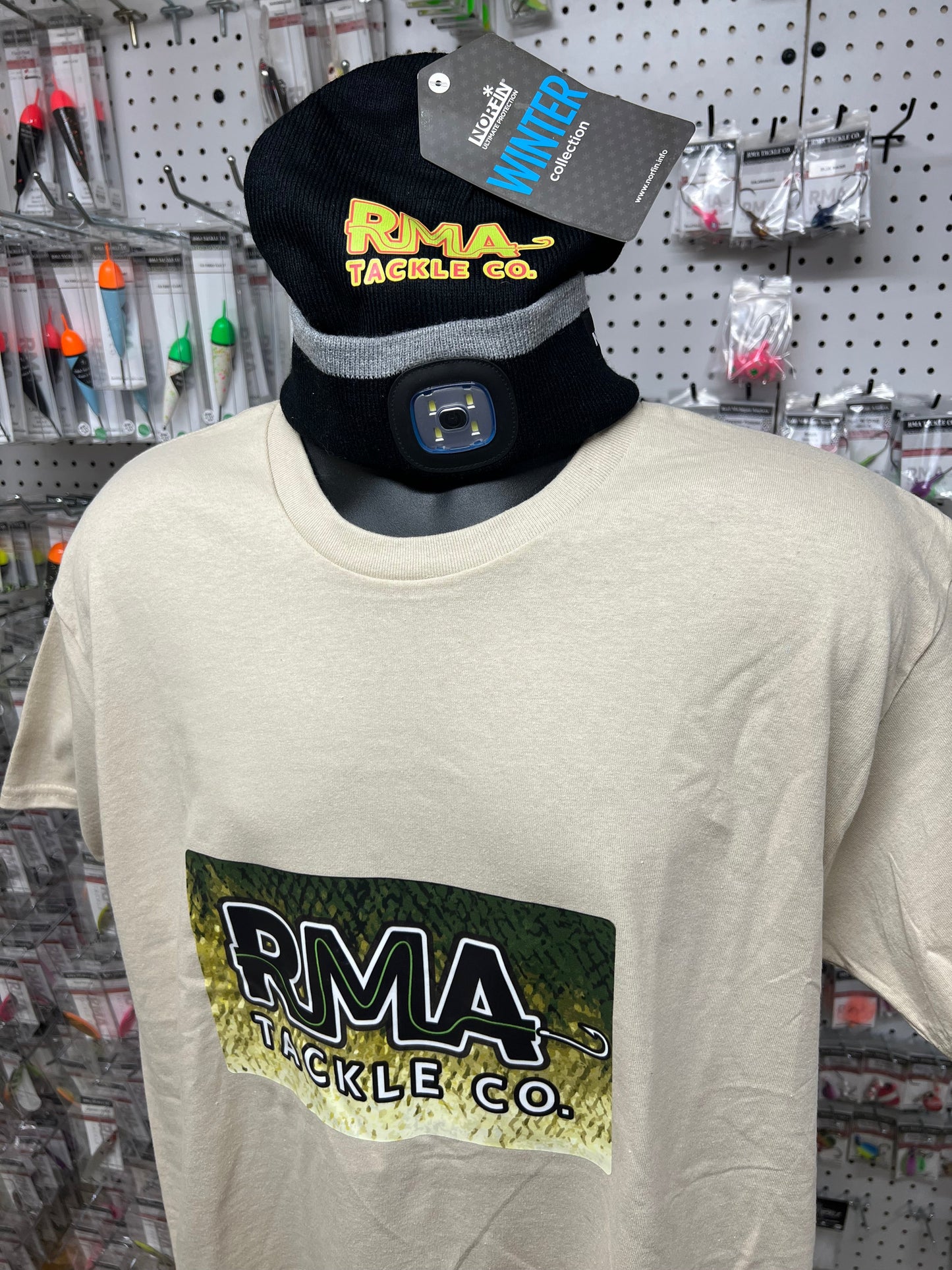 RMA Beanie with Headlamp