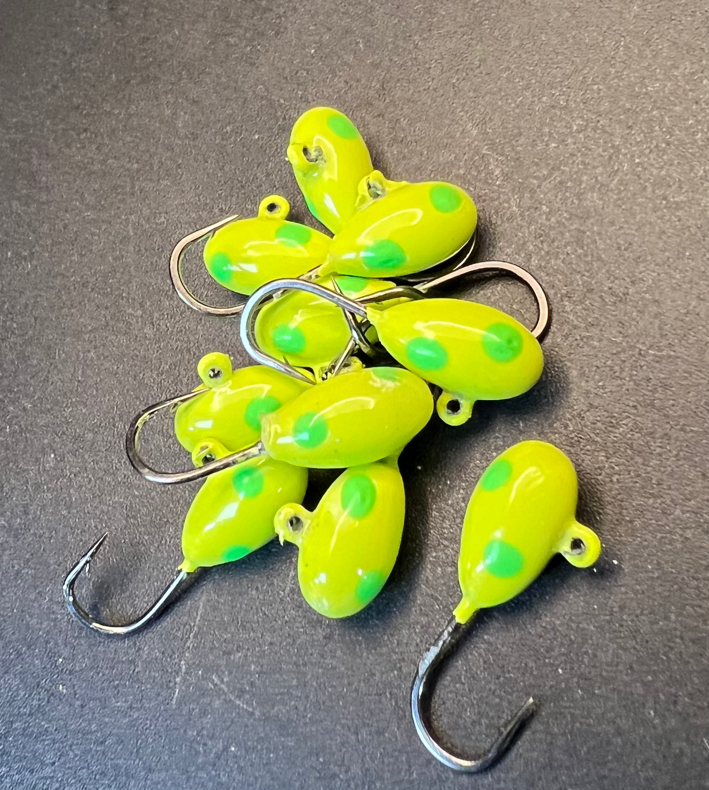 Ye Ole BP UV Glow 1/16 Steelhead / Ice Jig #10 3x strong Voodoo hook