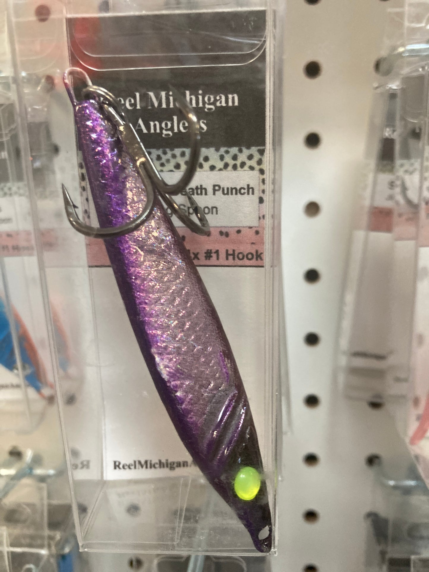 fishfinder Death Punch Vertical jigging spoon 2oz