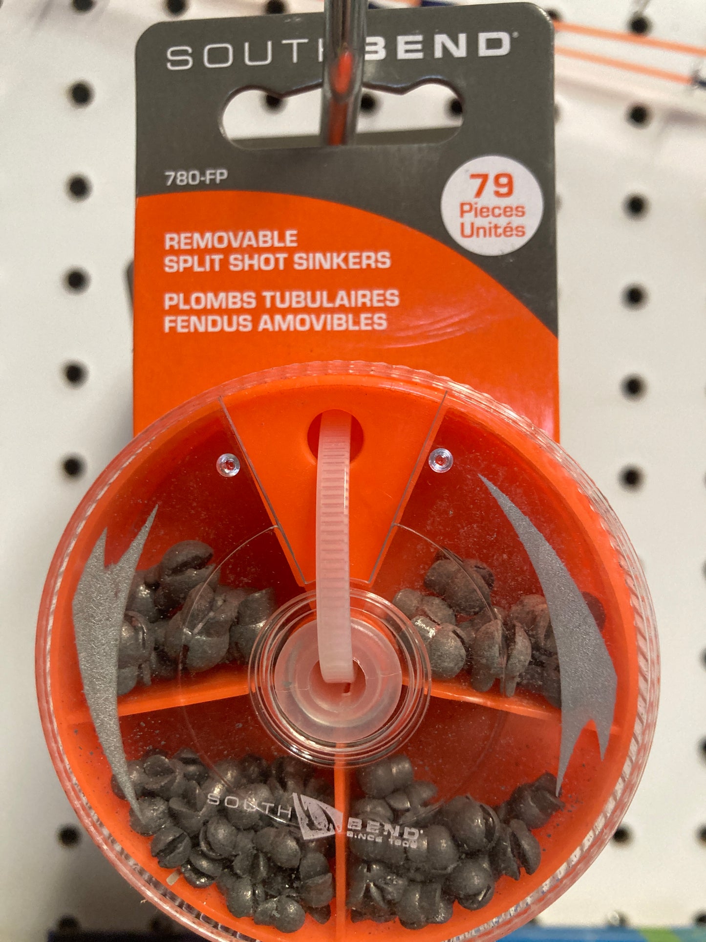 Removable split shot