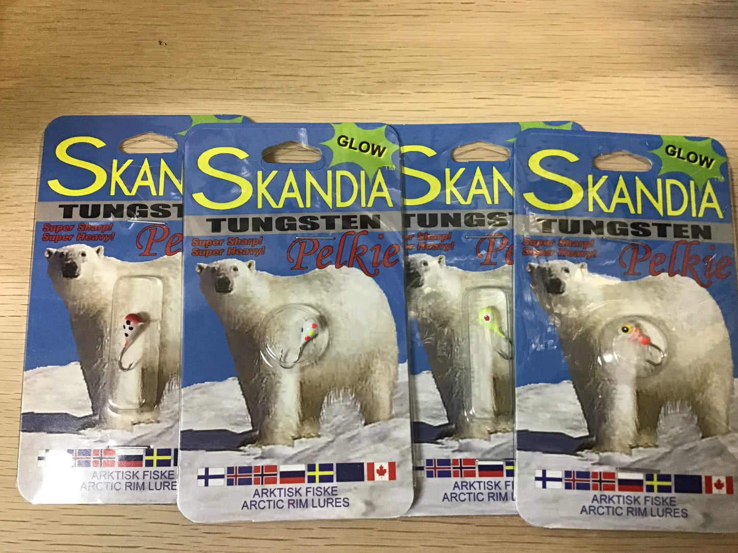 Skandia Tungsten Pelkie Jigs