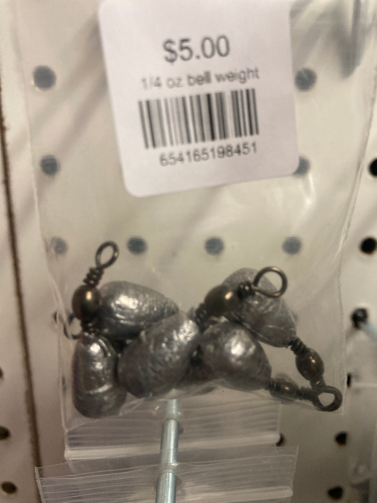 1/4 oz bell weight