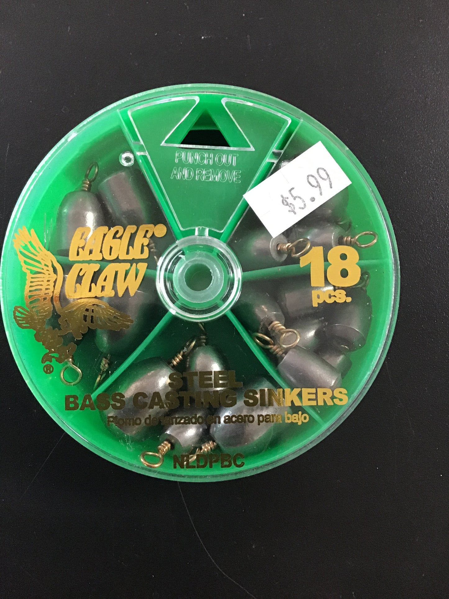 Bass Casting Sinkers 18 pcs