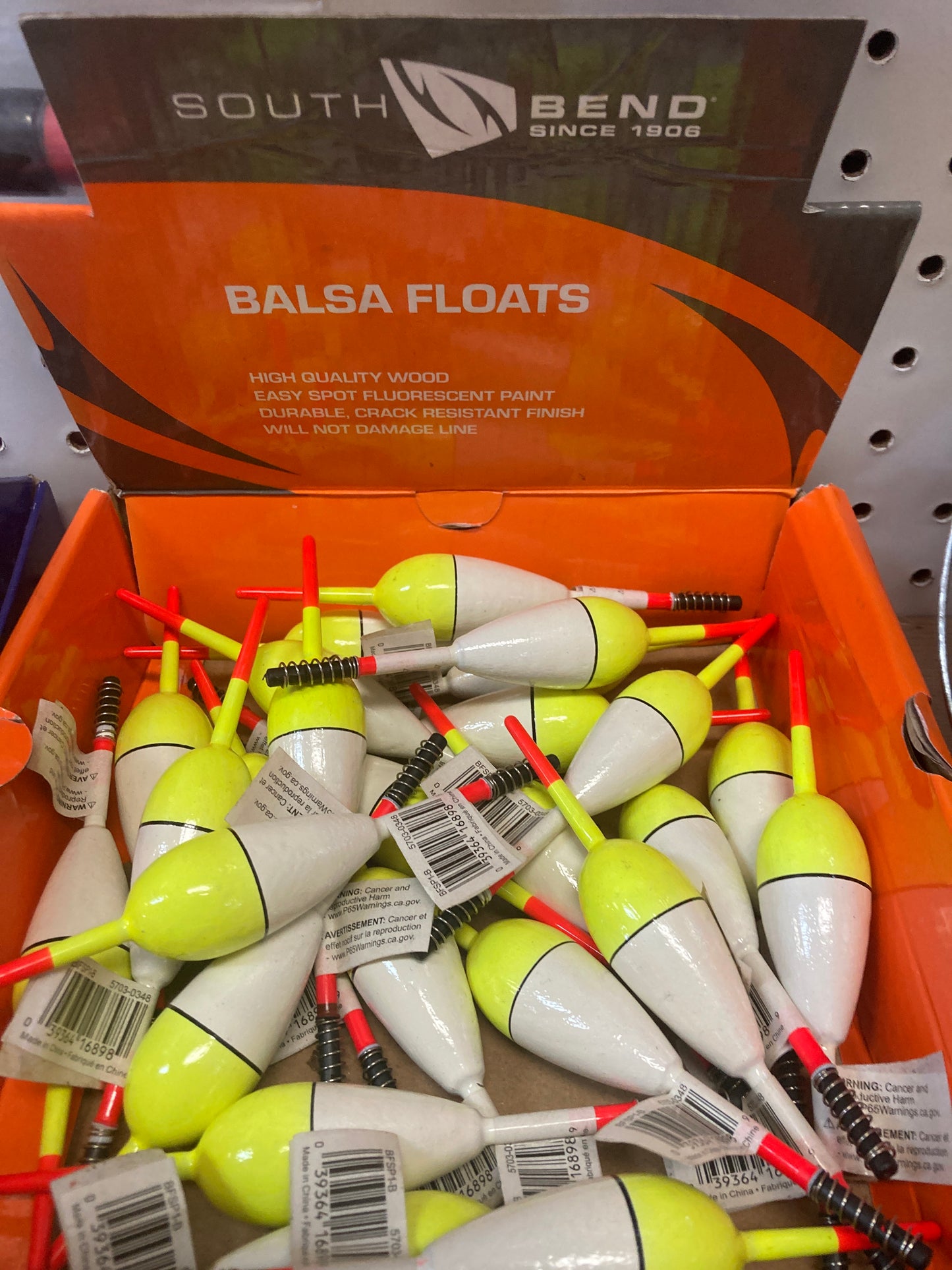 Balsa floats each