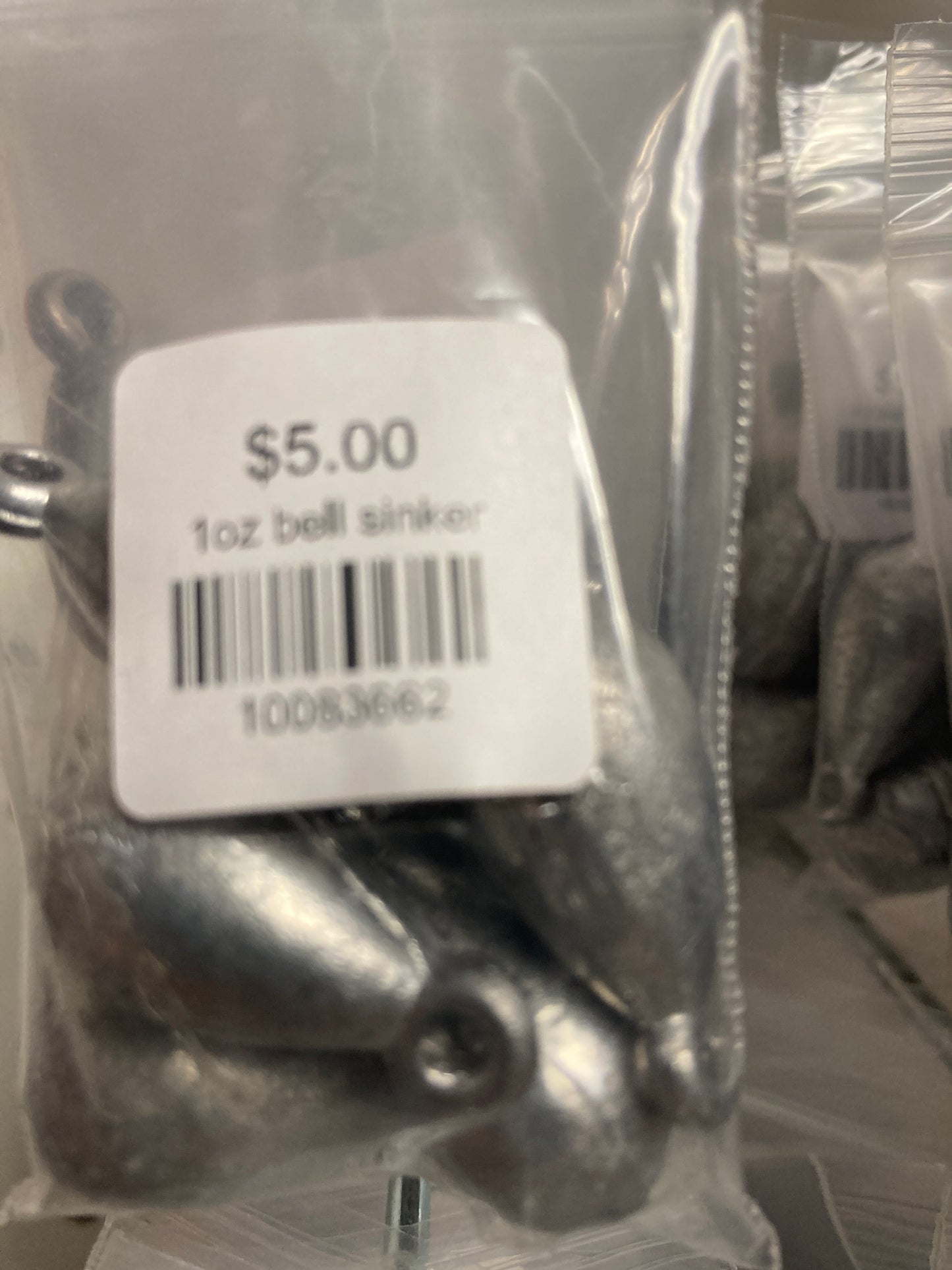1oz bell sinker