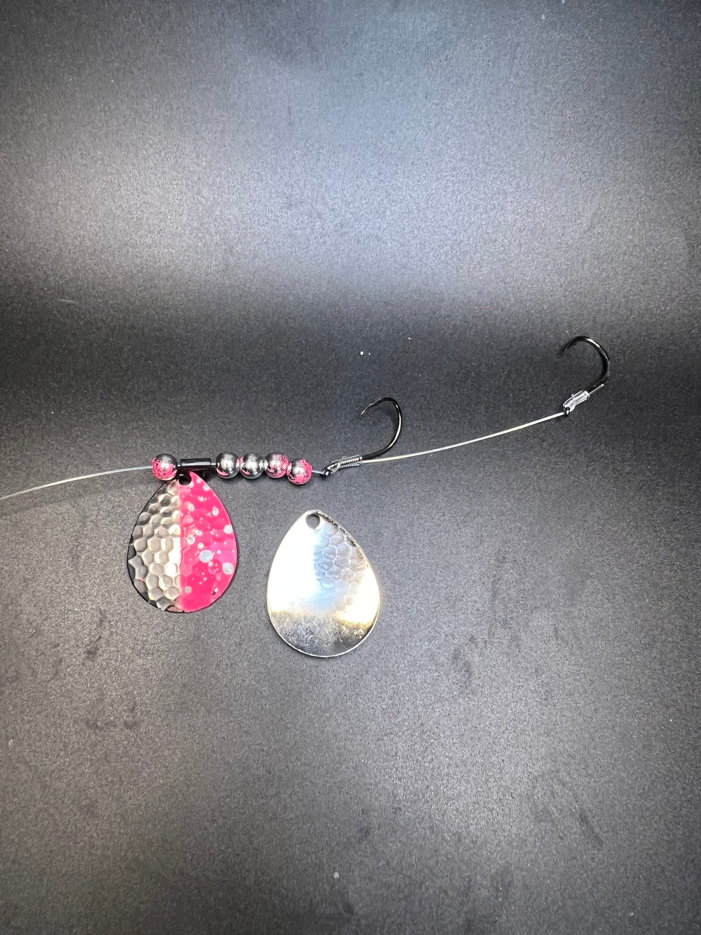 Walter’s Pinky Crawler Harness With Removable #4 blade & Owner Size 1 Hooks