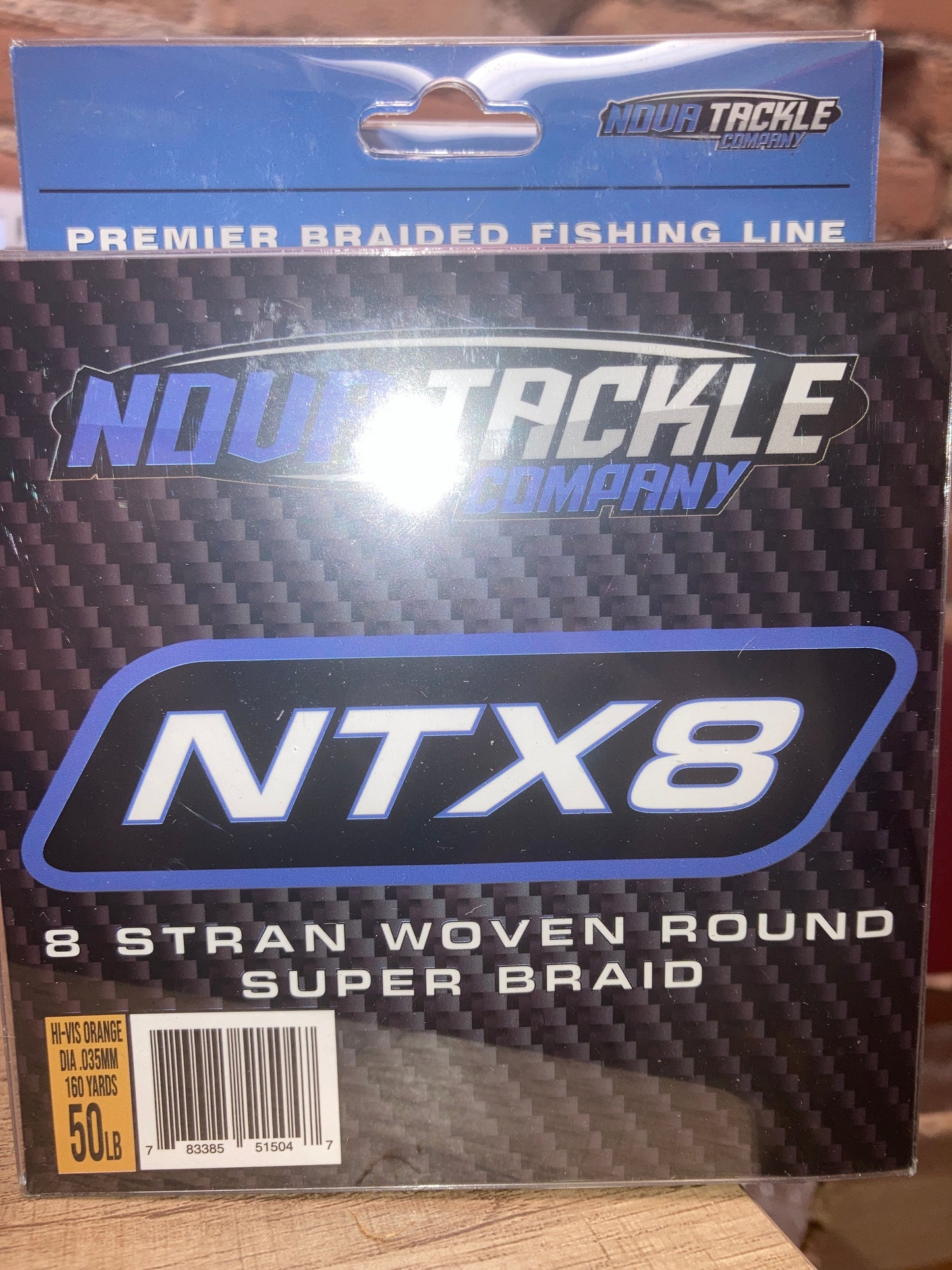 50 pound nova braid orange