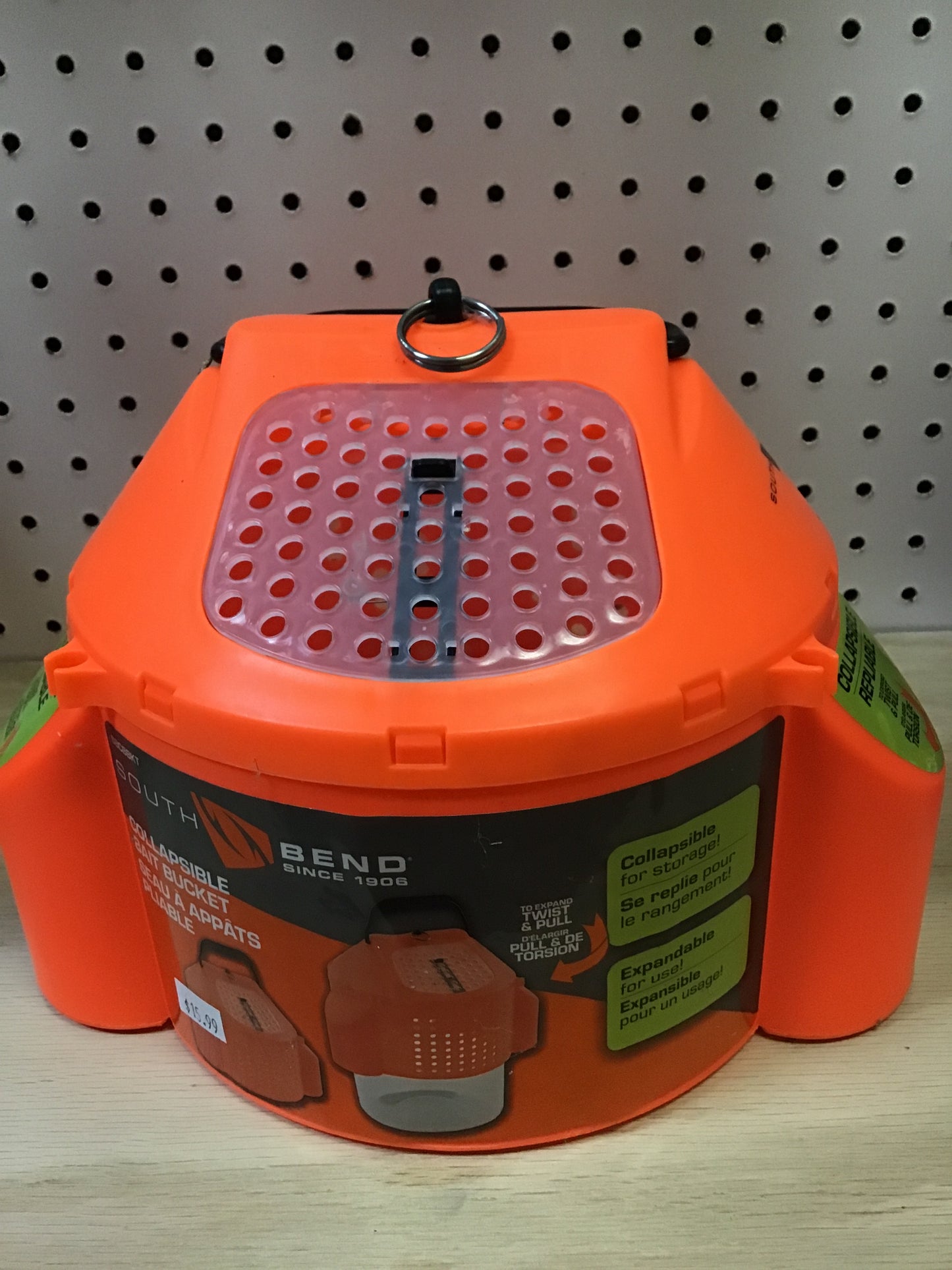 Collapsible minnow bucket