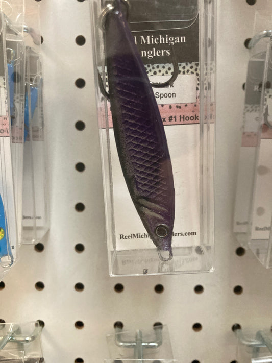 Lincoln shark Vertical jigging spoon.   2 oz