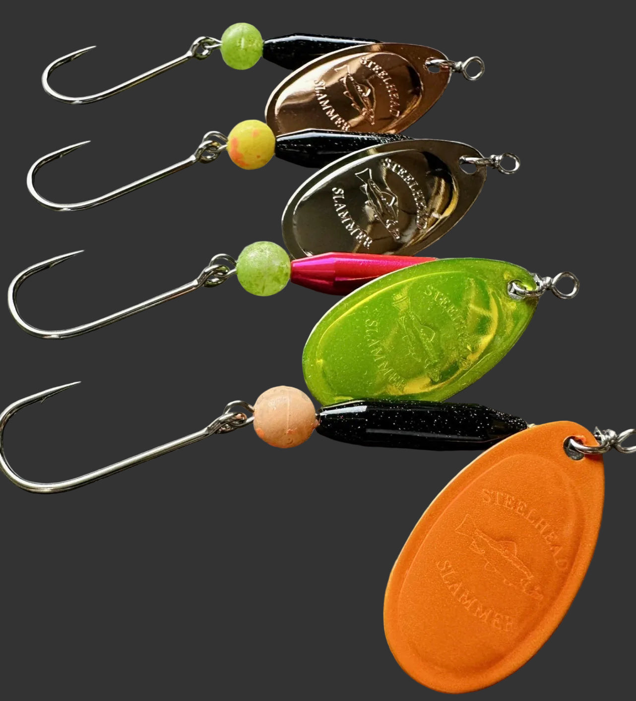 Watermelon Chartnasty Candy Pink Salmon Spinner