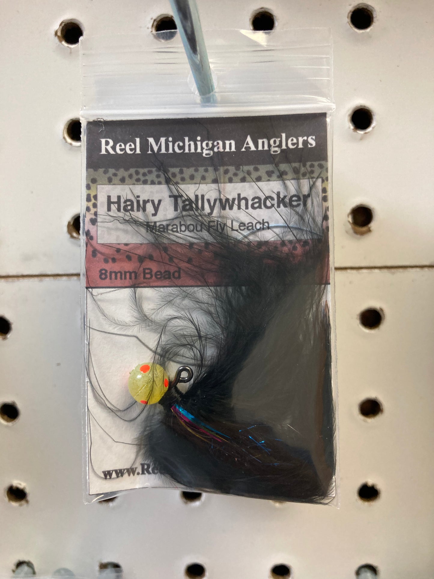 Marabou Fly 8mm bead Leach hairy Tallywhacker