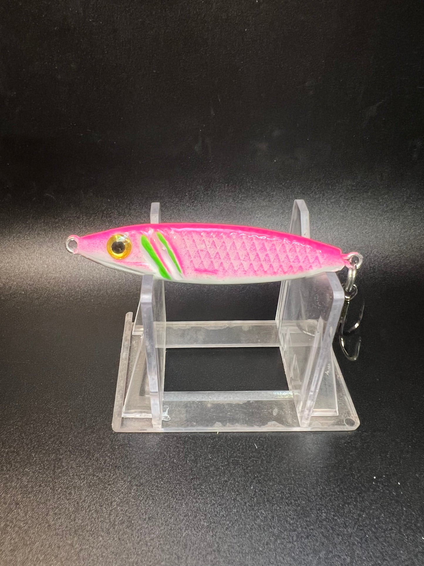 Shrimp Bizkit UV Glow 3/4 oz Jigging Spoon