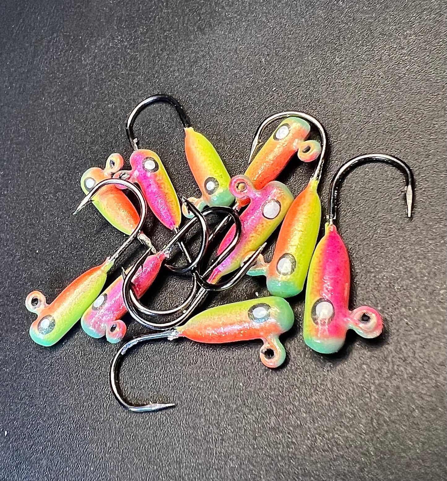 Fire Liger 1/16 oz Tube Jig 3x Strong #4 Voodoo Hook for Salmon & Steelhead 2 Pack
