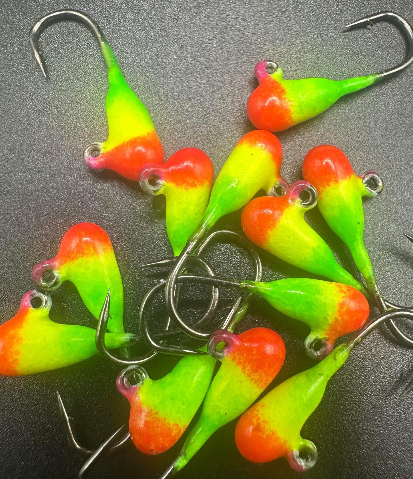 Fire Lion 1/32 oz Steelhead Tube Jig #6 3X Strong Voodoo Hook 2 Pack