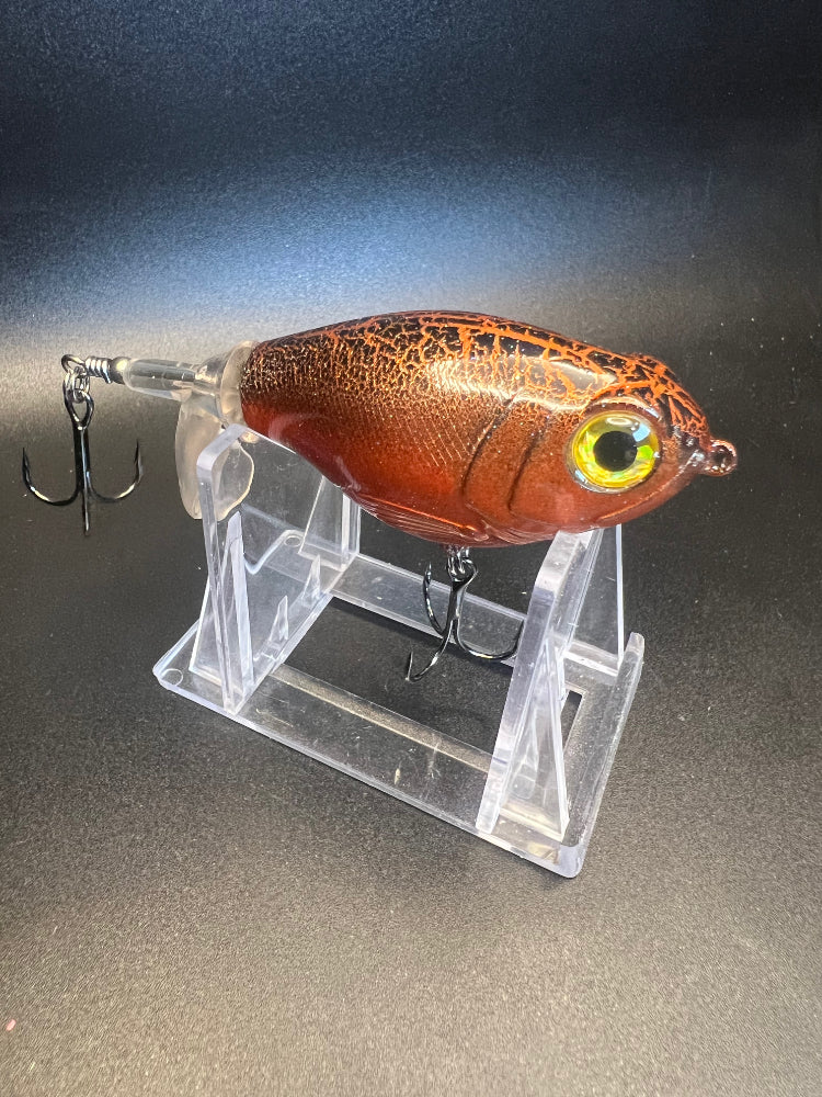 Copper Mirage Flopper Plopper 75mm with 3x Strong Hooks
