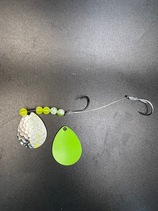 Sunrise Waldo Crawler Harness With Removable #4 blade & Owner  Size 1 Hooks