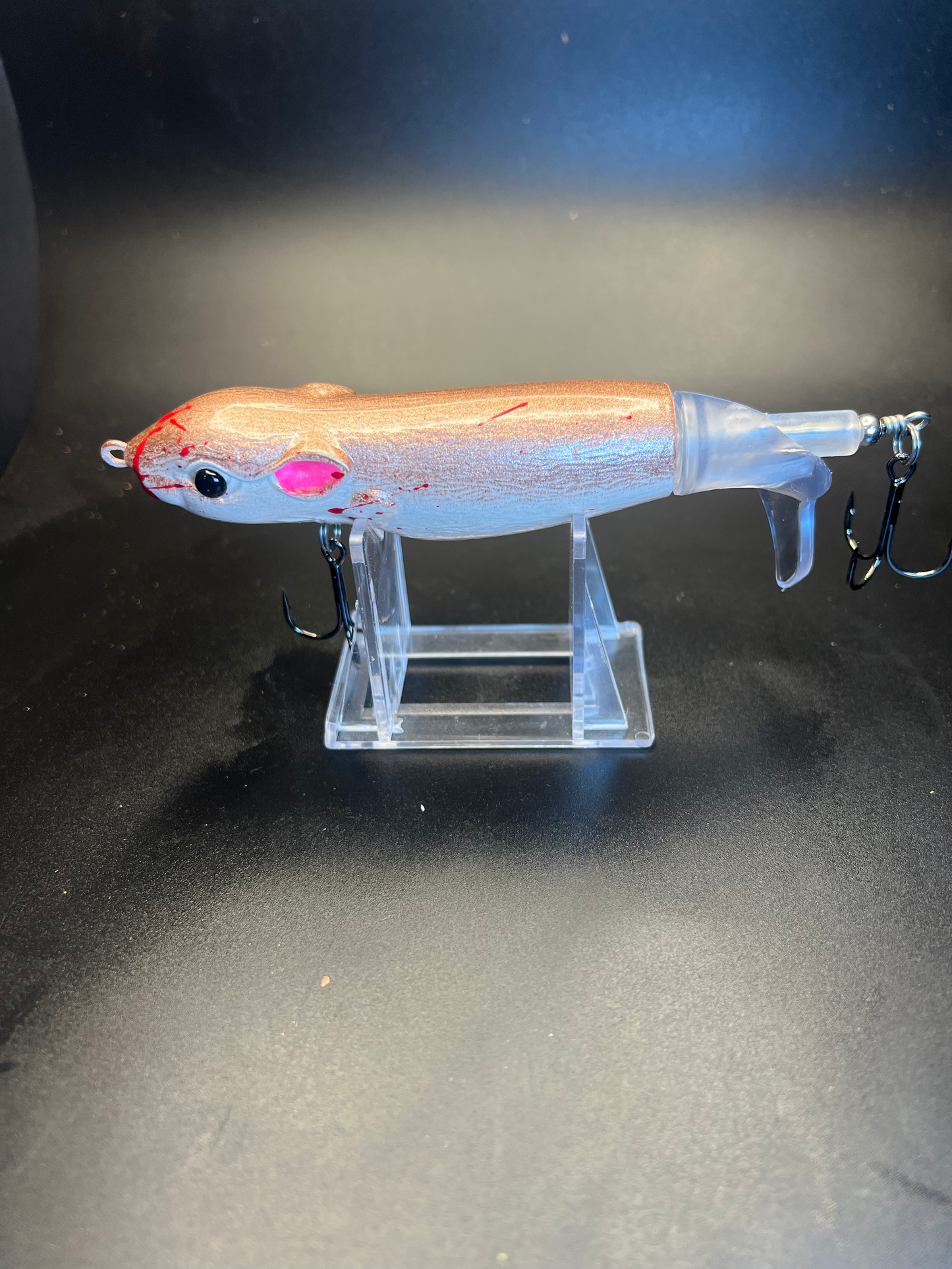BLDRAT Flopper Plopper 130mm with 3x Strong Hooks for Musky, Pike & Trophy Bass