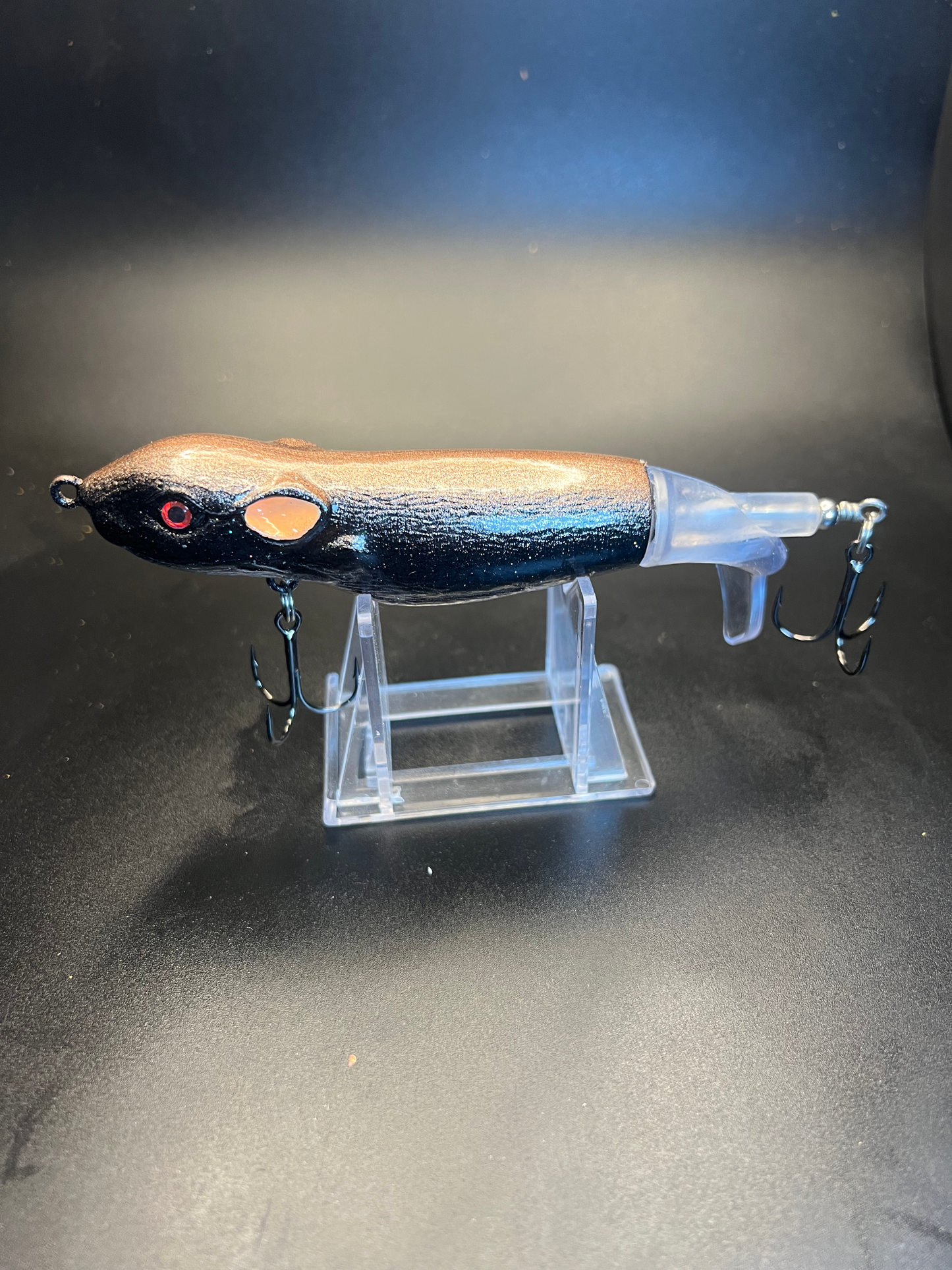 MUTTRAT Flopper Plopper 130mm with 3x Strong Hooks for Musky, Pike & Trophy Bass