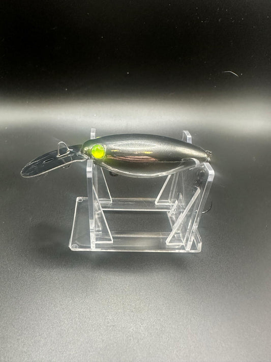 Black Ops Chrome UV Not A Tot Rattling Trolling Plug 3x strong hook