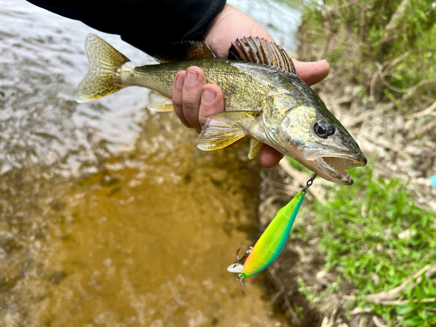 Chernobite UV Super Glow Clickbait Series 4.25in 1/2 oz Jerkbait