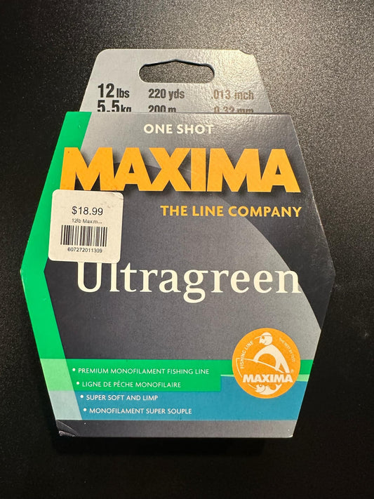 Maxima Ultragreen Monofilament Fishing Line