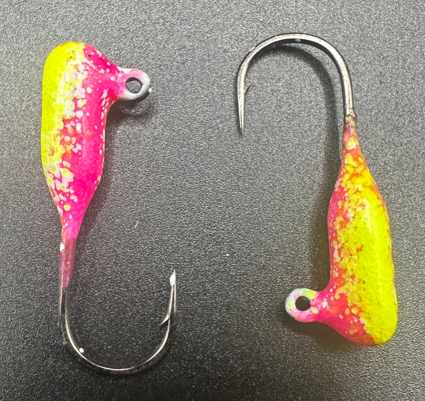 Strawberry Lemonade Indestructible Paint Series 1/16 oz Steelhead Tube Jigs 2 Pack