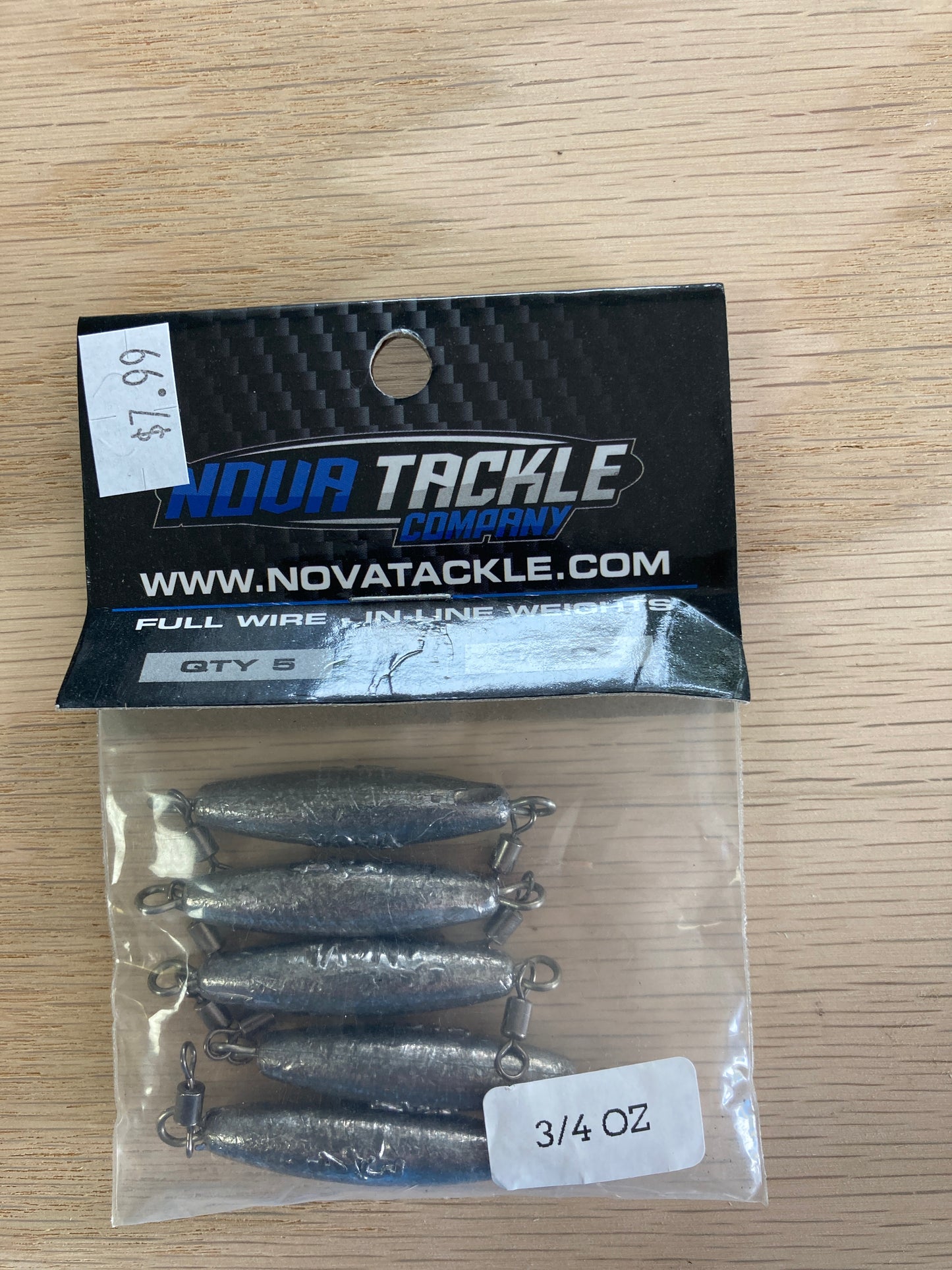 3/4 ounce in line weight