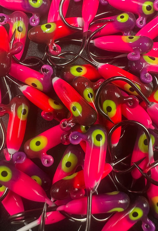Magneto 1/16 oz Tube Jig 3x Strong #4 Voodoo Hook for Salmon & Steelhead 2 Pack