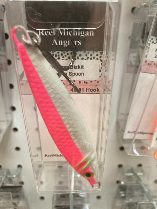 shrimp bizkit Vertical jigging spoon 2oz