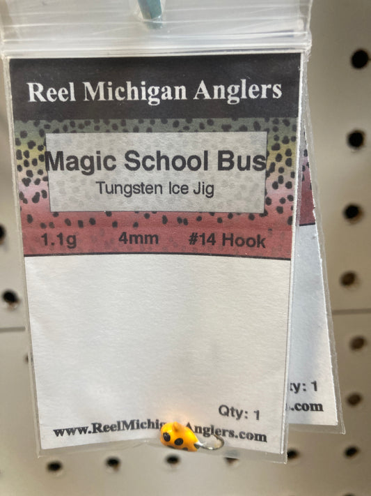 Magic School Bus ice jig