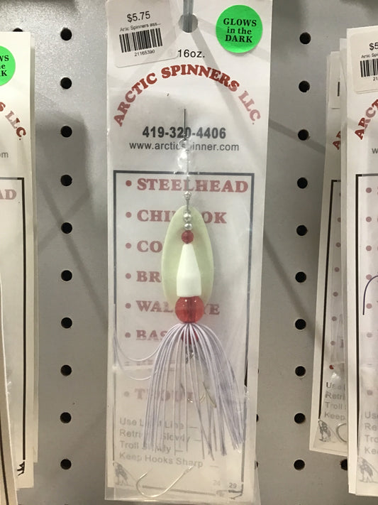 Arctic spinners-white(glow)