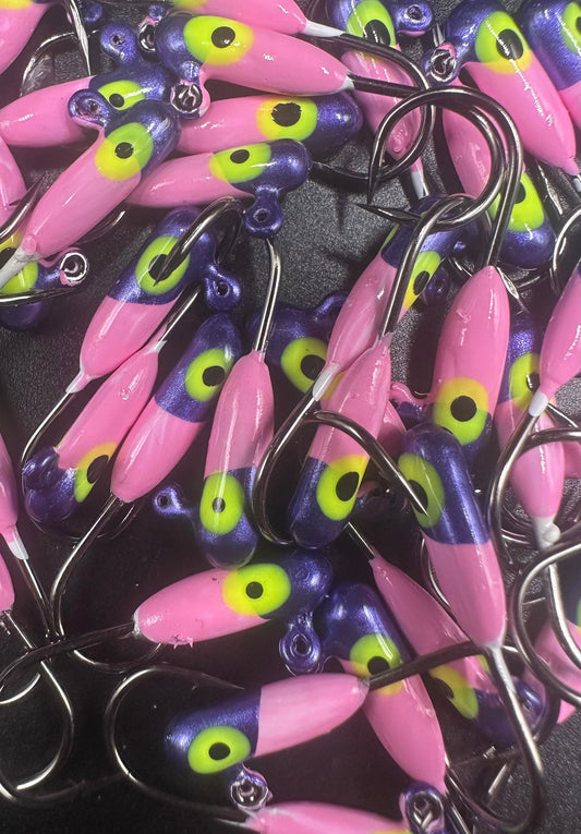 Magnetwo 1/16 oz Tube Jig 3x Strong #4 Voodoo Hook for Salmon & Steelhead 2 Pack
