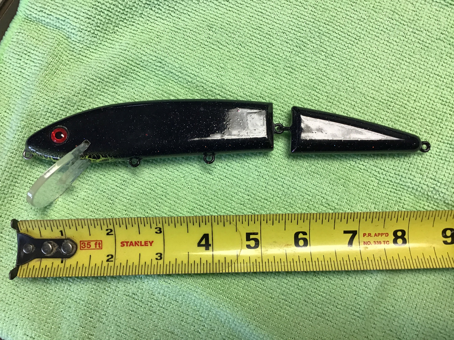 RMA Musky lures black chart