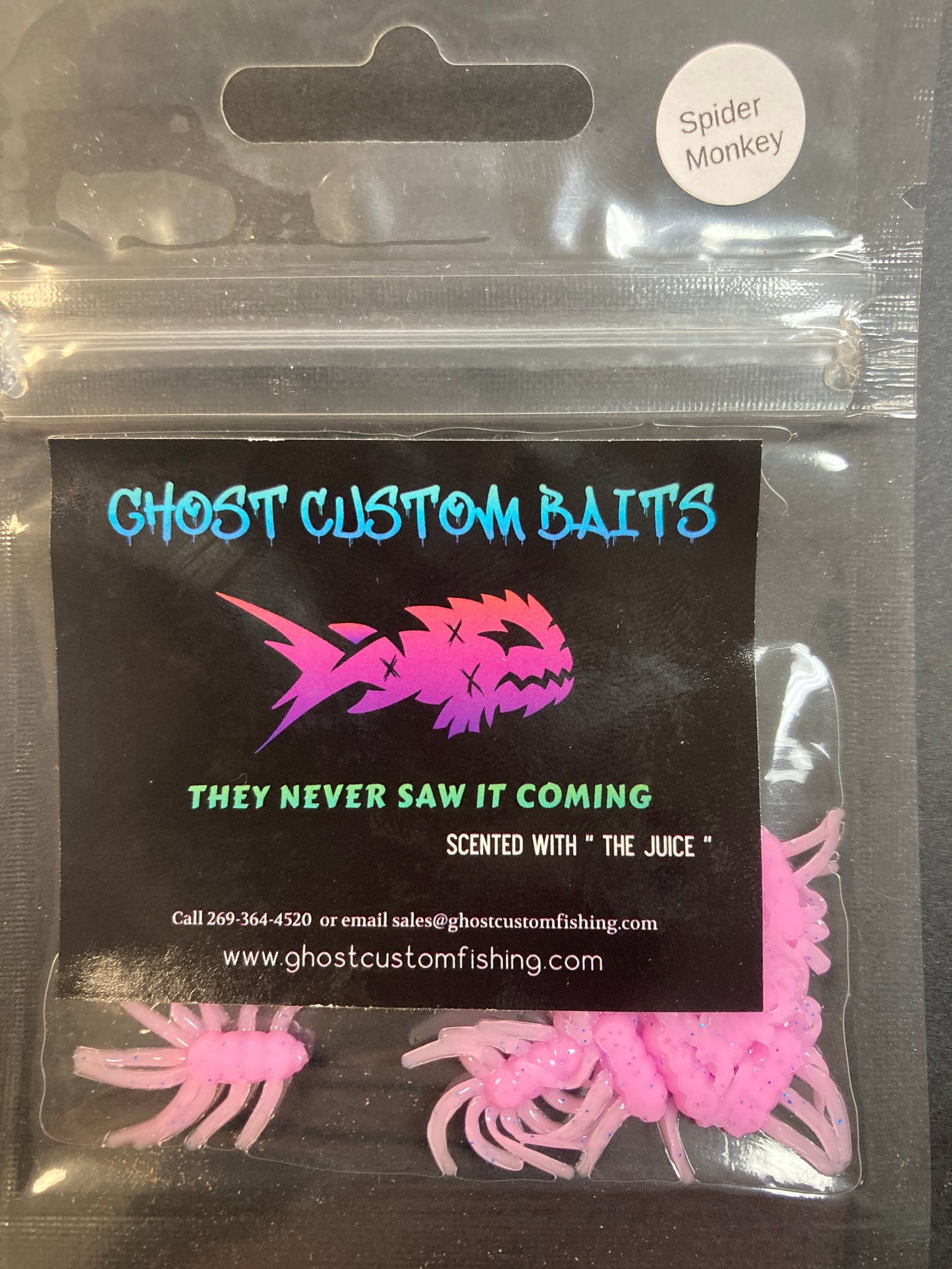 Spider monkey bubblegum