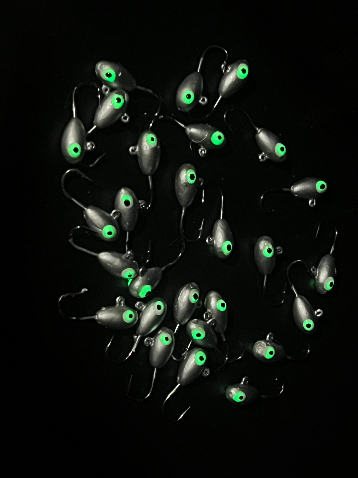 Silver Bullet UV Glow 1/16 Steelhead / Ice Jig #10 3x  strong Voodoo hook